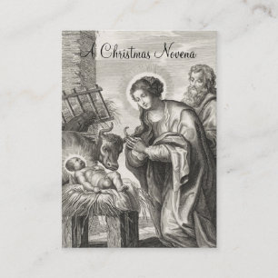 Visita Tarjeta Sagrada de Novena de la Natividad de Jesús