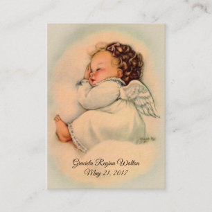 Visita Tarjeta Sagrada de Recuerdo del Bautismo de Angeli