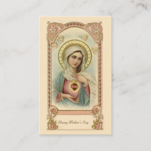 Visita Tarjeta santa de la conmemoración del día de mad
