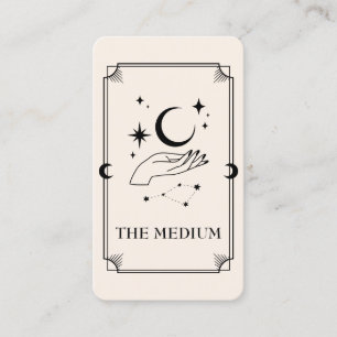 Visita Tarjeta Tarot Psíquica Tarjeta de Negocio Celestia
