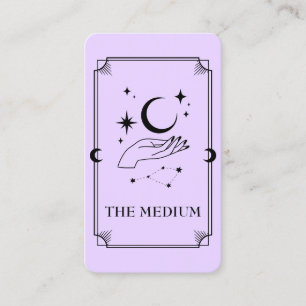 Visita Tarjeta Tarot Psíquica Tarjeta de Negocio Celestia