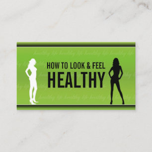 Visita Tarjeta verde de perfil para mujeres negras y blan