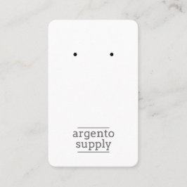 Visita Tarjeta vertical de ganancia-Añadir su logotipo