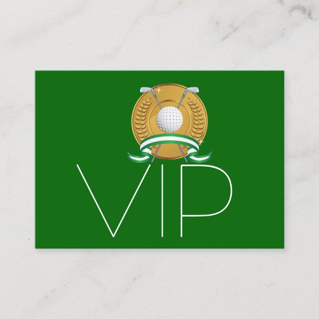 Visita Tarjeta VIP de golf - SRF (Anverso)
