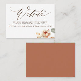 Visita Tarjeta web Boda de Flores Caídas