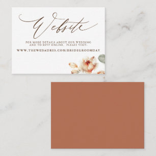 Visita Tarjeta web Boda de Flores Caídas