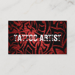 Visita Tattoo Artist Body Art Tarjeta de Negocio