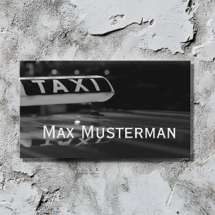 Visita TAXI tarjeta de presentación