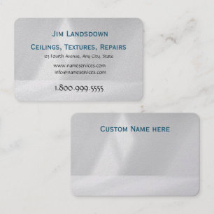 Visita Techos, Textos, Reparaciones Tarjeta de Negocios P