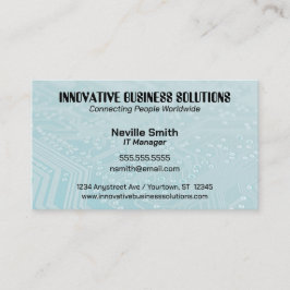 Visita Tecnología de Tarjeta de Circuito Cyan Computadora