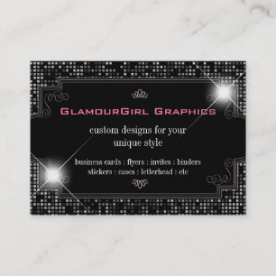 Visita Teja negra de la chispa y del brillo: Tarjeta de