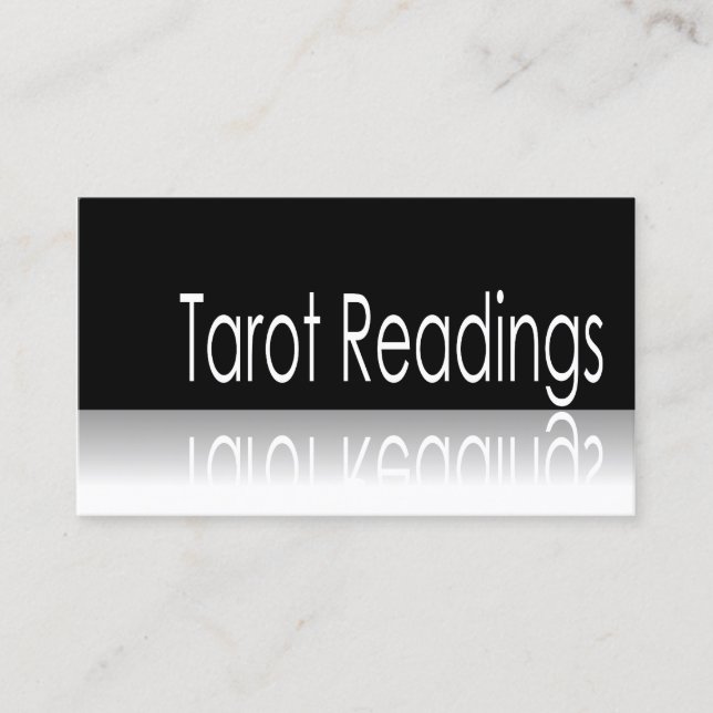 Visita Texto reflexivo - Lecturas Tarot - Tarjeta de visi (Anverso)