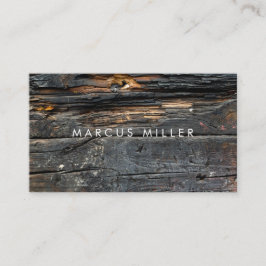 VISITA TEXTURAS | MADERA | TARJETA DE NEGOCIO