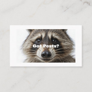 Visita "¿Tienes pestes?" Tarjeta de presentación de contr