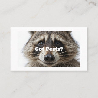 Visita "¿Tienes pestes?" Tarjeta de presentación de contr