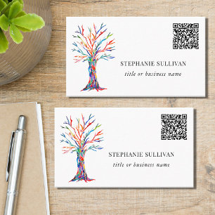 Visita Titular Nombre comercial Código QR Tarjeta de pres