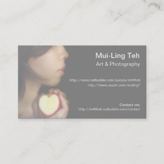 Visita Un trozo de mi tarjeta comercial