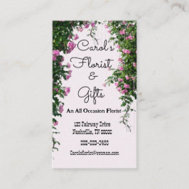 Visita Una tarjeta de negocios florista de todas las ocas