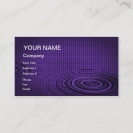 Visita Una tarjeta de presentación abstracta para usted a