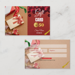 Visita vale de tarjeta de presentación $50