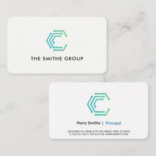 Visita Venture Capitalist   Tarjeta de presentación corpo