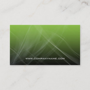 Visita Verde abstracto de la tarjeta de la empresa