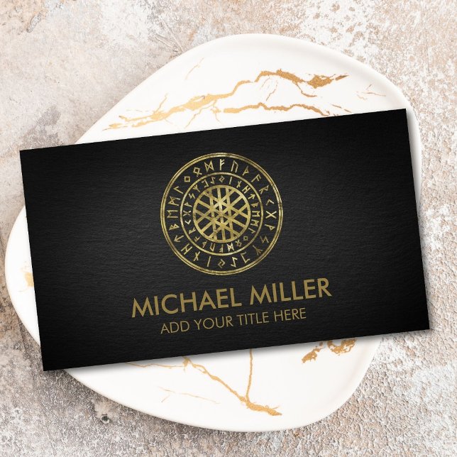 Visita Web de Wyrd y Tarjeta de Negocios de Alfabeto Rúdi (Subido por el creador)