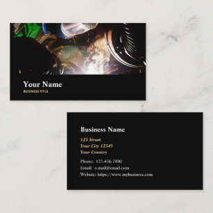 Visita Welder Brazer Welder Fitter Wirer tarjeta de visit