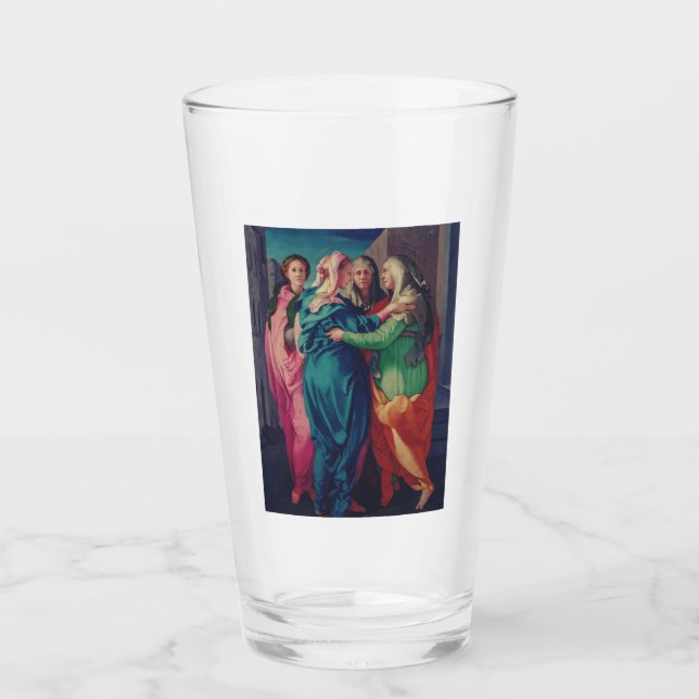 Visitación de la Virgen por Pontormo (Anverso)
