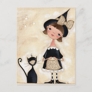 Visitantes - postal del día de fiesta