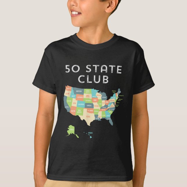 Visitar la Camisa de los 50 Estados (Anverso)