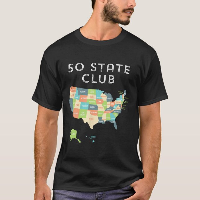 Visitar la Camisa de los 50 Estados (Anverso)