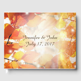 Visitas Autumn deja libro de Bodas