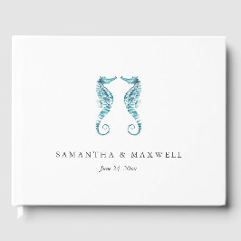 Visitas Boda Invitado Libro Ideas Hipoahorses de Agua