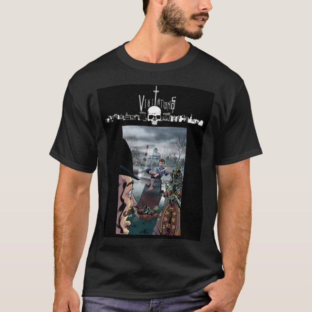 Visitas Camiseta de Piper Boy masculina (Anverso)