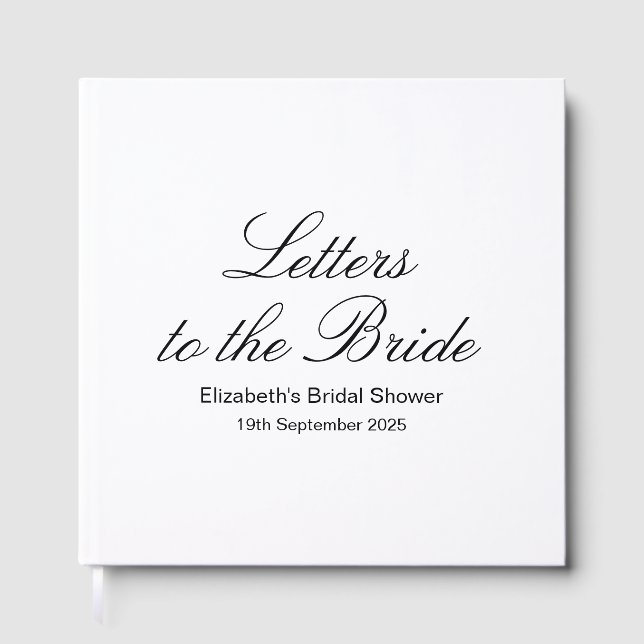 Visitas Cartas personalizados al libro de novia, Hen Do Sc (Anverso)