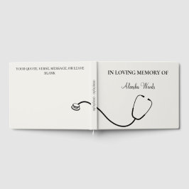 Visitas Celebración Mínima de la Vida Enfermera Libro de F