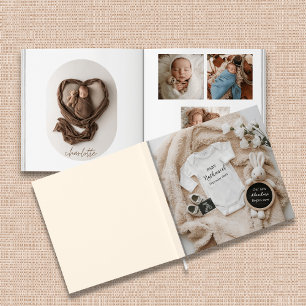Visitas Conservación del libro de fotos de bebés con tema