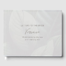 Cuaderno de regalo para la novia Libro de invitado