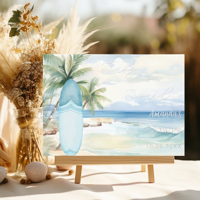 Visitas El libro de invitado baby ducha bebé a bordo de la (Subido por el creador)