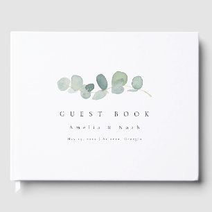 Visitas Elegante libro de Bodas de Verdor