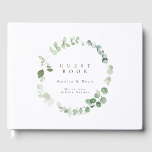 Visitas Elegante libro de Bodas de Verdor