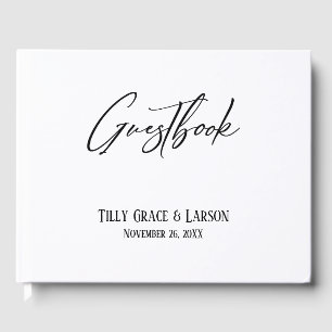 Visitas Elegante Manual de escritura simple libro de visit