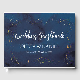 Visitas Estrella de libro invitado boda firma constelacion