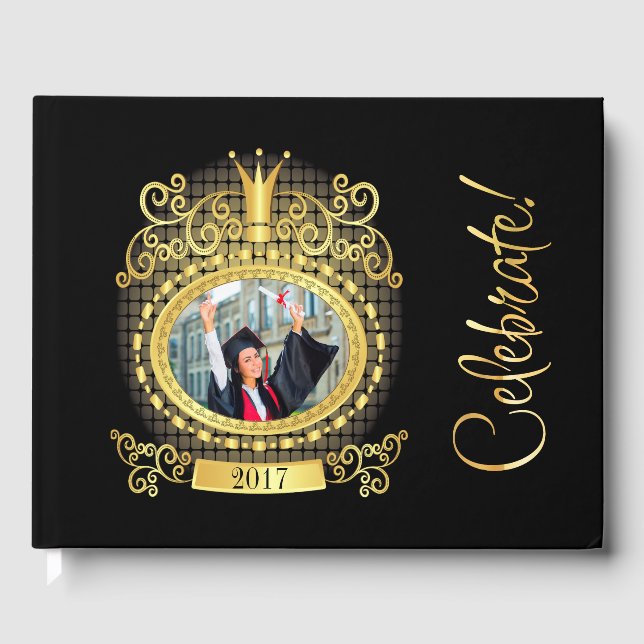 Visitas Invitado en monograma, memoria, libro de graduació (Anverso)