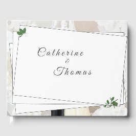 Visitas Lace blanco y Rosa deja libro de huéspedes