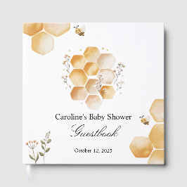 Visitas Libro de Baby Shower dulce como miel