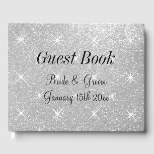 Visitas Libro de boda personalizado con portada brillante