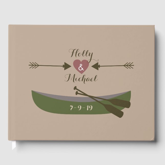 Visitas Libro de Bodas de canoas rusas (Anverso)