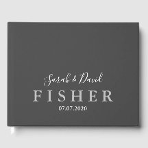 Libro de Bodas de elegancia simple